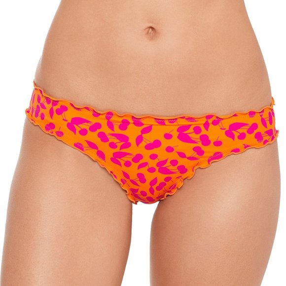 Salt & Cove Cherry on Top Smocked Bandeau Bikini - Picture 7 of 15